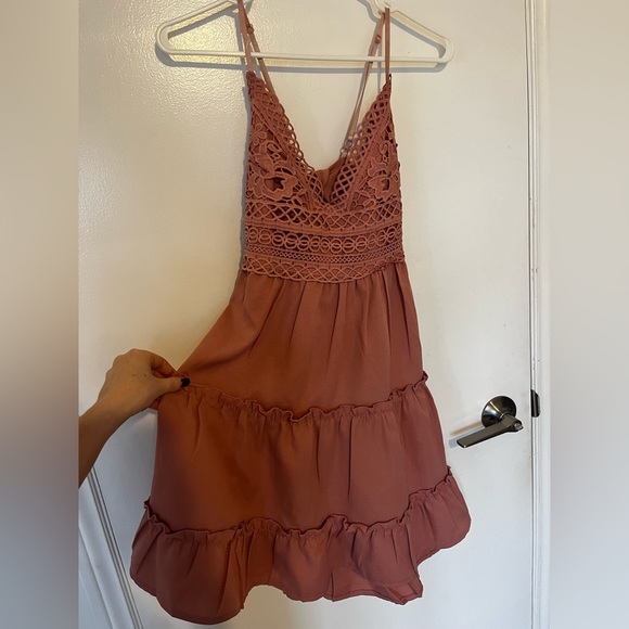 Pink Dress with Bow - Picture 3 of 5